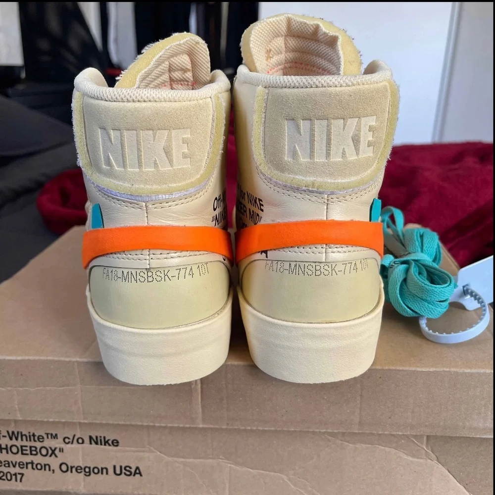 2018 Off-White x Blazer Mid 'All Hallows eve - Picture 4 of 8